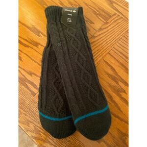 Stance fleece lines slipper socks L